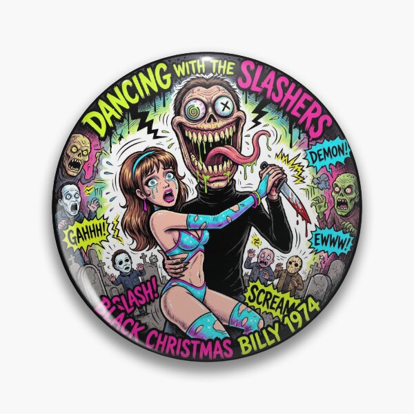Item preview, Dancing With The Slashers - Black Christmas designed and sold by Sticker My Ass.
