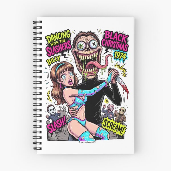 Item preview, Dancing With The Slashers - Black Christmas designed and sold by Sticker My Ass.