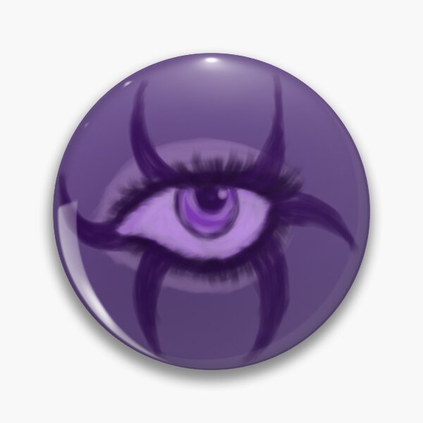 Item preview, Purple Evil Eye | Occult Gothic Eye | Dark Aesthetic Sticker designed and sold by Marianarcezar.
