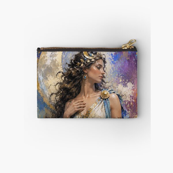 Item preview, Roman Goddess Luna painting. designed and sold by GalleryKauffeld.