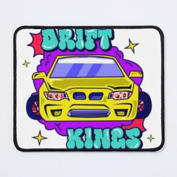 Item preview, Drift Kings Yellow Car designed and sold by BoldeetArtistry.