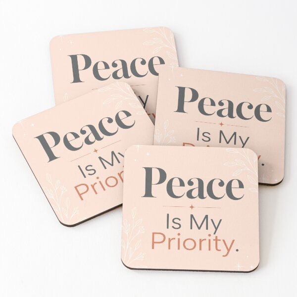 Item preview, Peace Is My Priority designed and sold by Fresh Starts.