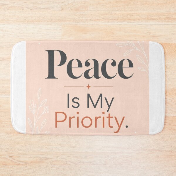 Item preview, Peace Is My Priority designed and sold by Fresh Starts.