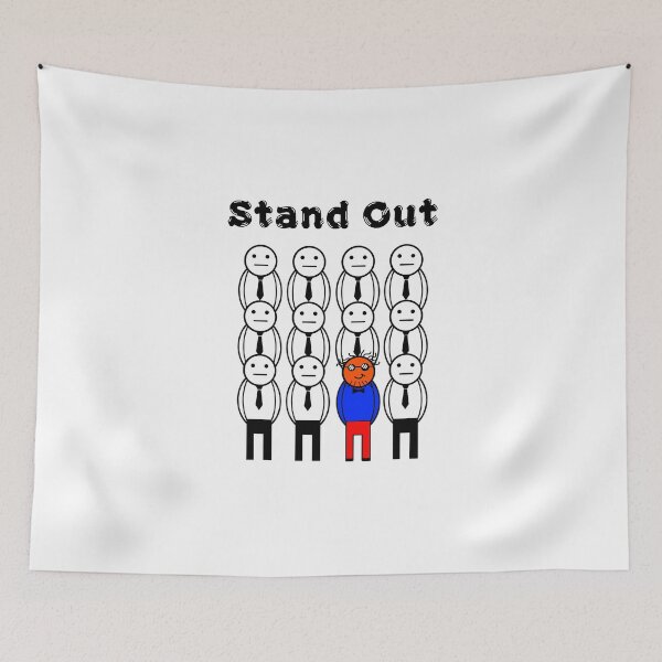 Item preview, Stand Out - Make a Difference  designed and sold by brucebrazil.