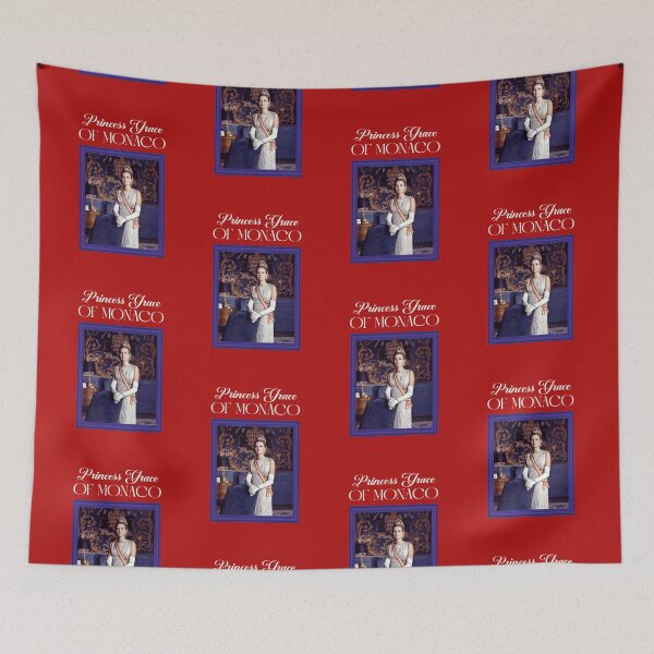 Item preview, Princess Grace of Monaco (Purple on Red) designed and sold by PawsitiveMum3.