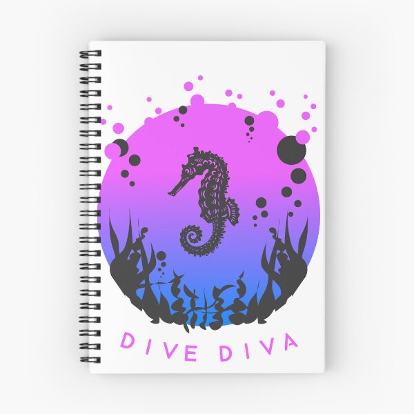 Item preview, Dive Diva Seahorse designed and sold by bebebolo.