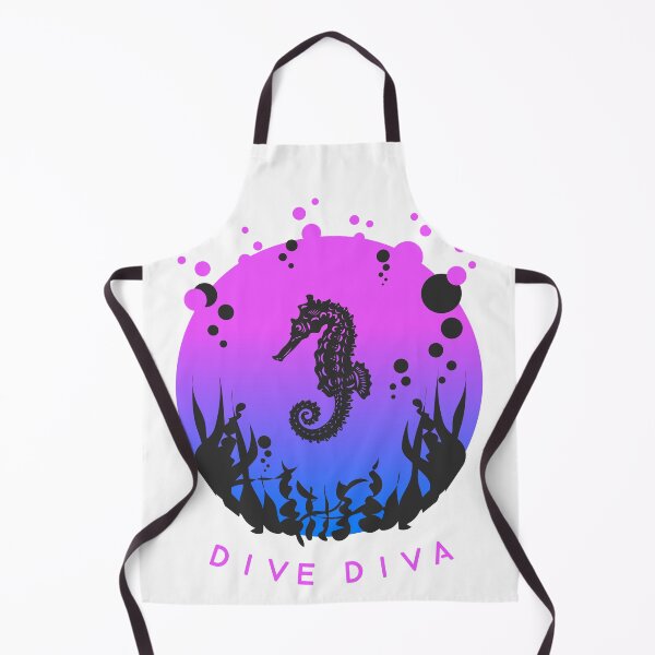 Item preview, Dive Diva Seahorse designed and sold by bebebolo.