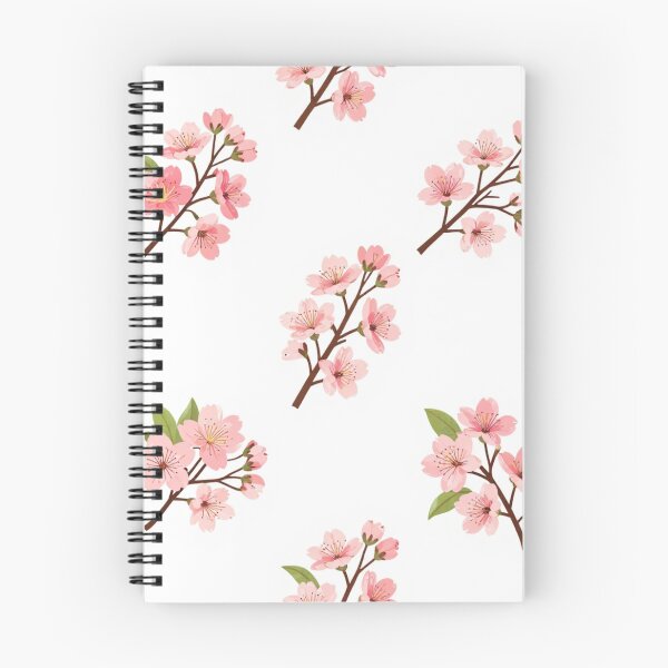 Item preview, Cherry Blossom Seamless Pattern | Pink Sakura Floral Design designed and sold by Joyfulfabric.