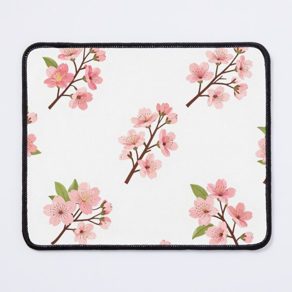 Item preview, Cherry Blossom Seamless Pattern | Pink Sakura Floral Design designed and sold by Joyfulfabric.