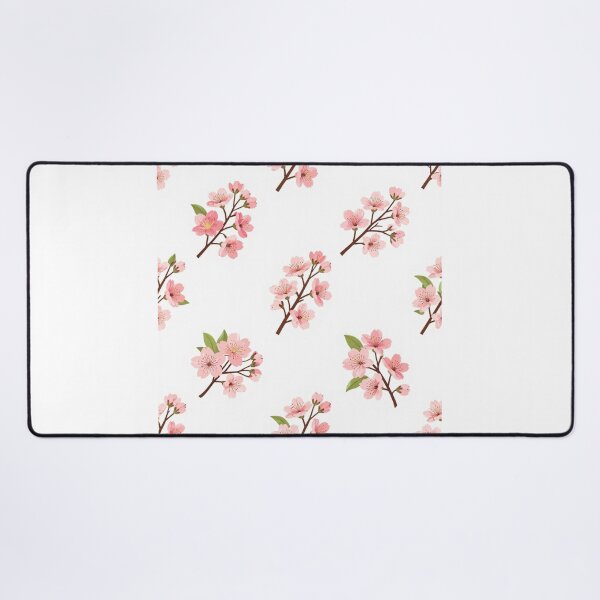 Item preview, Cherry Blossom Seamless Pattern | Pink Sakura Floral Design designed and sold by Joyfulfabric.