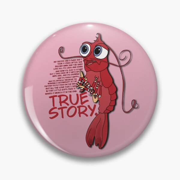 Item preview, My Sister Had A Baby Shrimp Shark Tale designed and sold by baranskini.