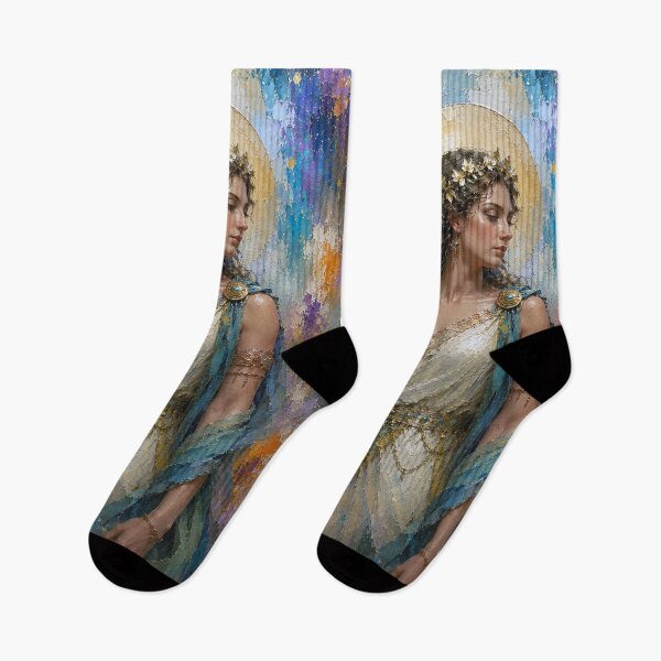 Item preview, Greek Goddess Maia painting. designed and sold by GalleryKauffeld.