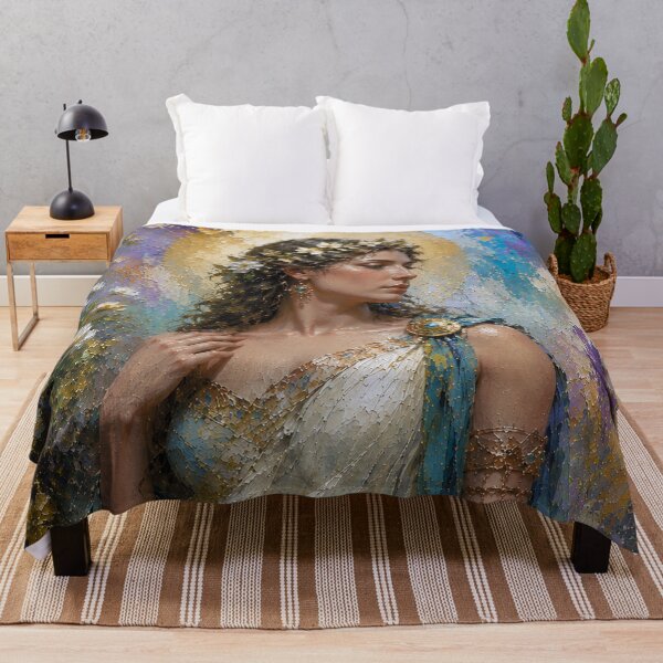 Item preview, Greek Goddess Maia painting. designed and sold by GalleryKauffeld.