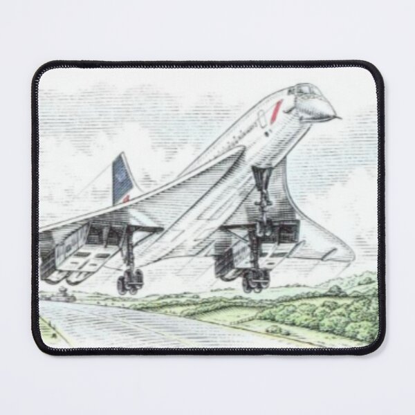 Item preview, concorde aircraft sketch L4J designed and sold by PilotandPlane.