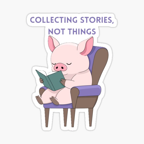 Item preview, Collecting stories, not things designed and sold by creativityisfun.