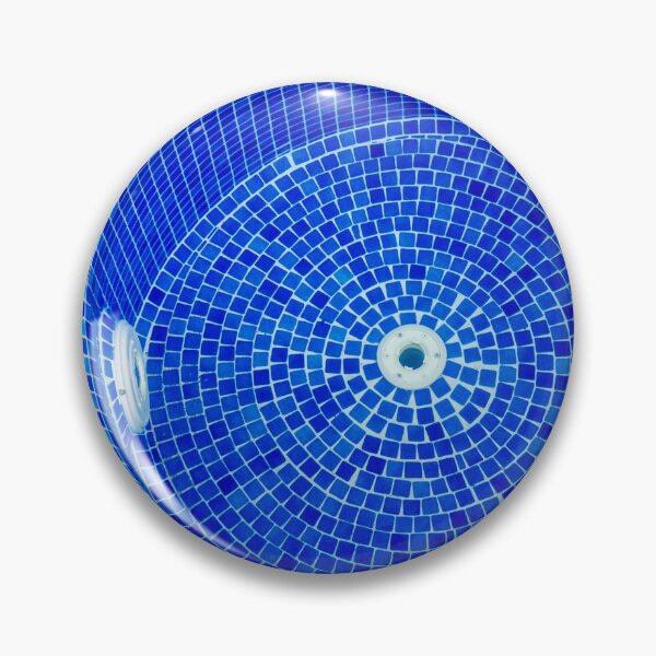 Item preview, Bubbling Blue Pool Water Over Mosaic Tiles With Whirlpool Jets Creating Foam and Motion designed and sold by Nmallia.