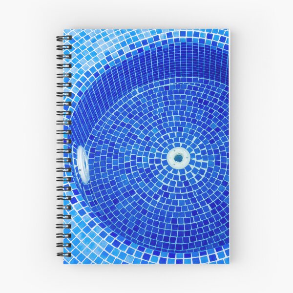 Item preview, Bubbling Blue Pool Water Over Mosaic Tiles With Whirlpool Jets Creating Foam and Motion designed and sold by Nmallia.