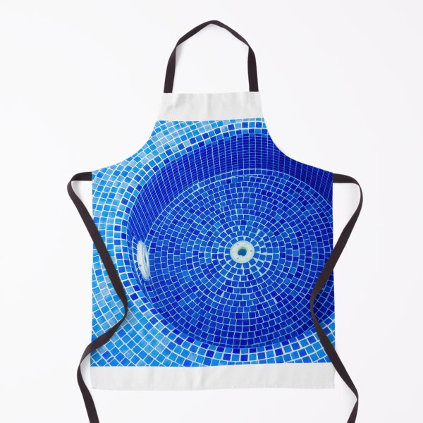 Item preview, Bubbling Blue Pool Water Over Mosaic Tiles With Whirlpool Jets Creating Foam and Motion designed and sold by Nmallia.