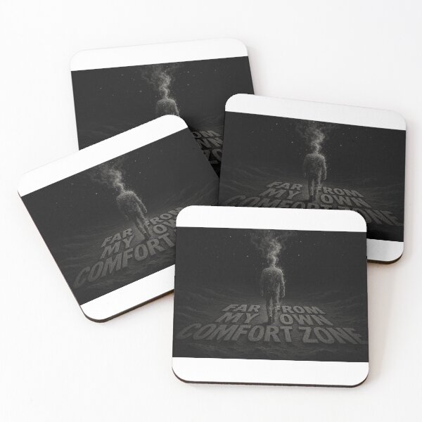 Item preview, Far From My Own Comfort Zone - Smoking Silhouette designed and sold by AcosDesign.