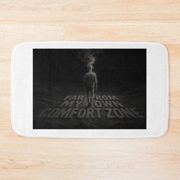 Item preview, Far From My Own Comfort Zone - Smoking Silhouette designed and sold by AcosDesign.