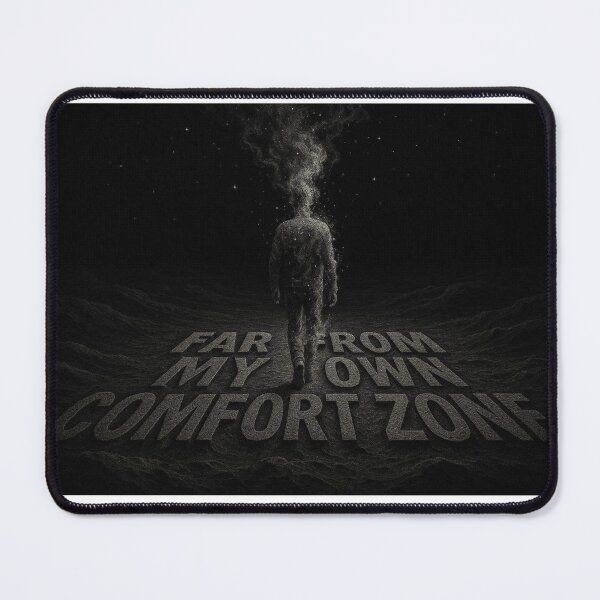 Item preview, Far From My Own Comfort Zone - Smoking Silhouette designed and sold by AcosDesign.
