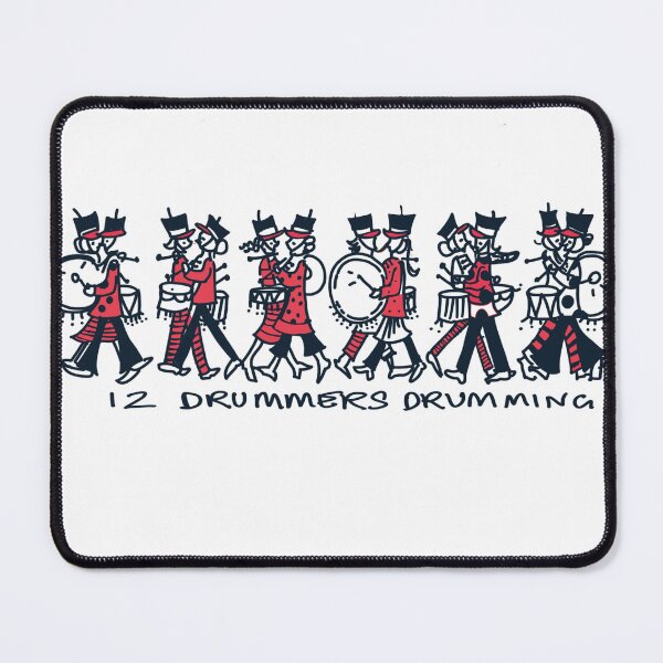 Item preview, 12 Drummers drumming designed and sold by Glockers99.