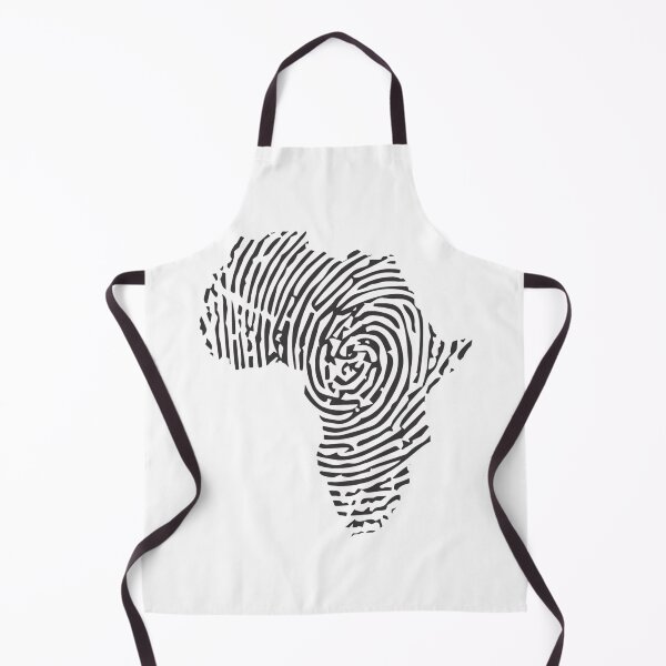 Item preview, Africa Map Fingerprint Silhouette Graphic designed and sold by Macias123.