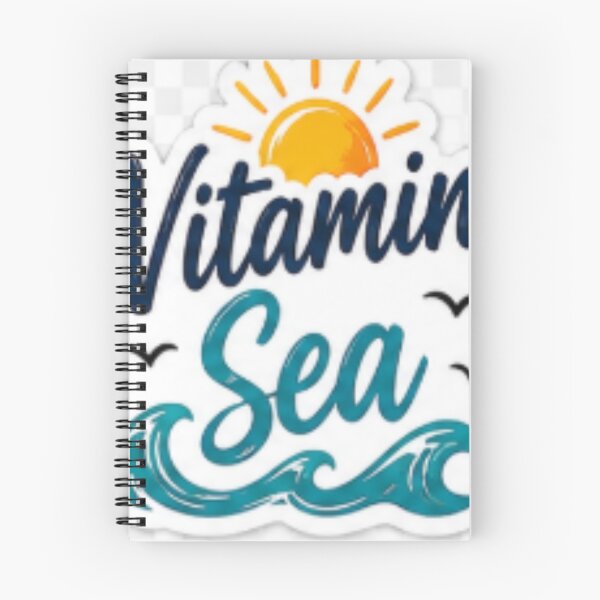 Item preview, Vitamin Sea – Summer Beach Waves Typography | Cute Summer Vacation Design designed and sold by ser-Ile.