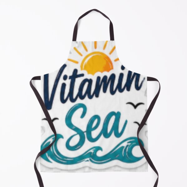 Item preview, Vitamin Sea – Summer Beach Waves Typography | Cute Summer Vacation Design designed and sold by ser-Ile.