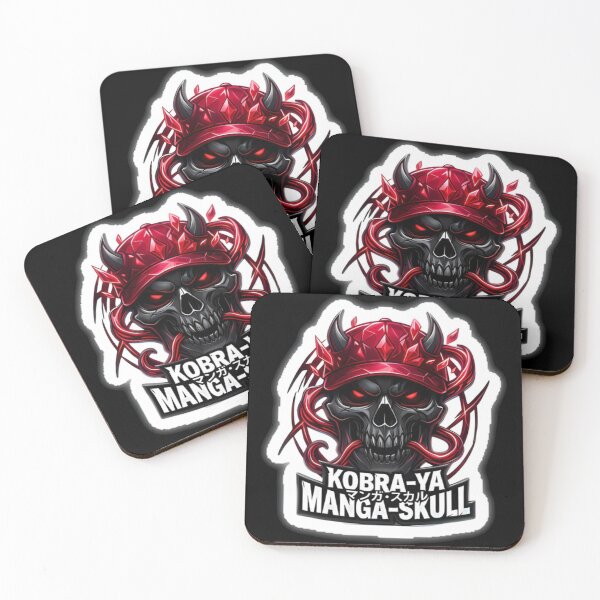 Item preview, Kobra -Ya manga Skull Cyberpunk Samurai Oni designed and sold by JMAVILA ART.