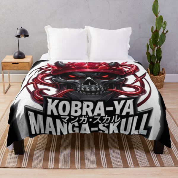 Item preview, Kobra -Ya manga Skull Cyberpunk Samurai Oni designed and sold by MAVIRA ART.