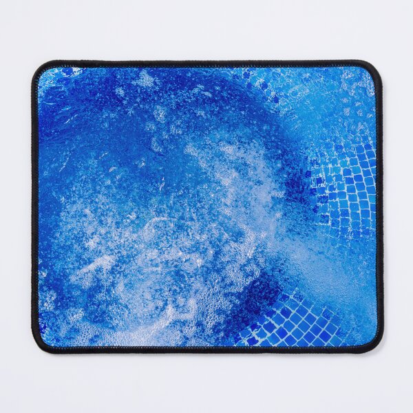 Item preview, Bubbling Blue Pool Water Over Mosaic Tiles With Whirlpool Jets Creating Foam and Motion designed and sold by Nmallia.