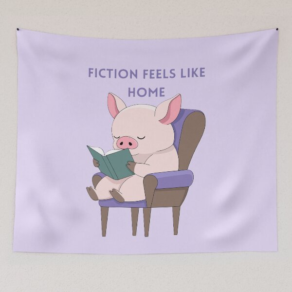 Item preview, Fiction feels like home designed and sold by creativityisfun.