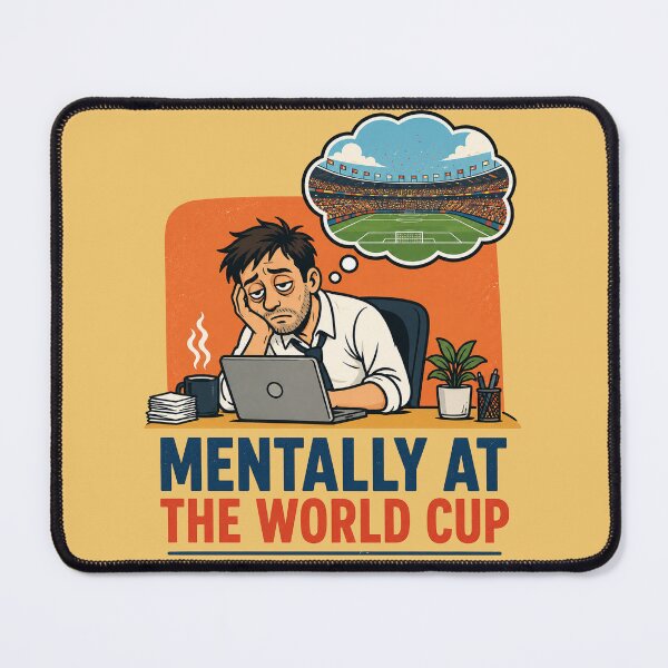 Item preview, Mentally At The World Cup designed and sold by MonkiFlipp.