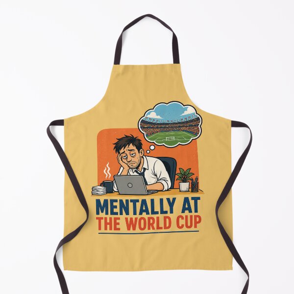 Item preview, Mentally At The World Cup designed and sold by MonkiFlipp.
