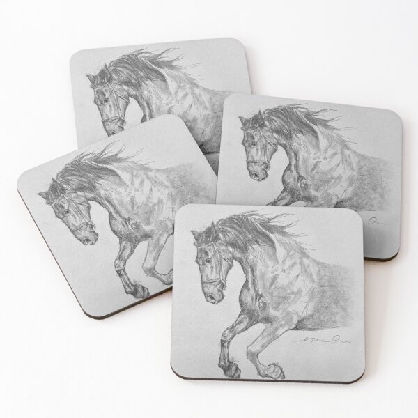 Item preview, Movement, Horse Portrait  designed and sold by _Esmi_Art.