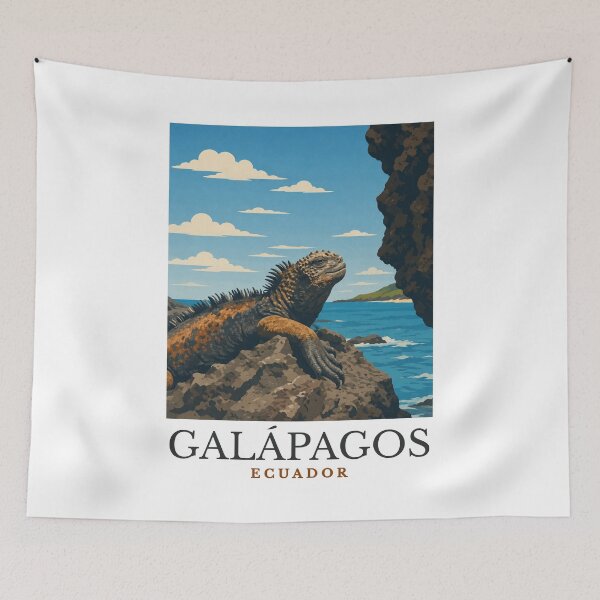 Aperçu de l'œuvre Galápagos - Équateur créée et vendue par GoodOldVintage.