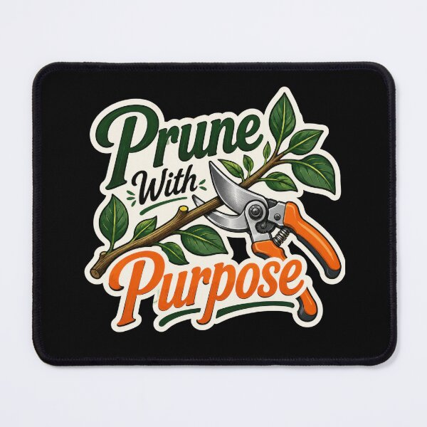 Item preview, Prune With Purpose – Gardening Shears and Branch  designed and sold by Sketchlegacy.