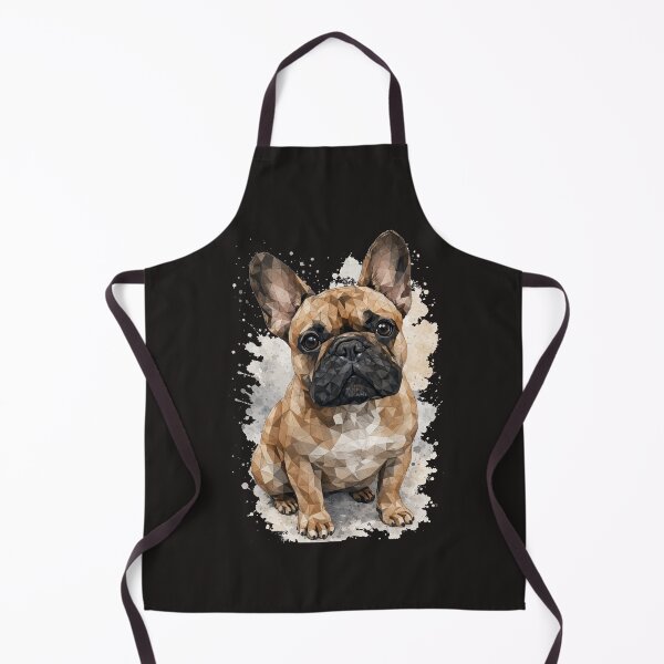 Item preview, Low Poly Frenchie Dog Illustration Modern Pet Lover Gift designed and sold by shallia.