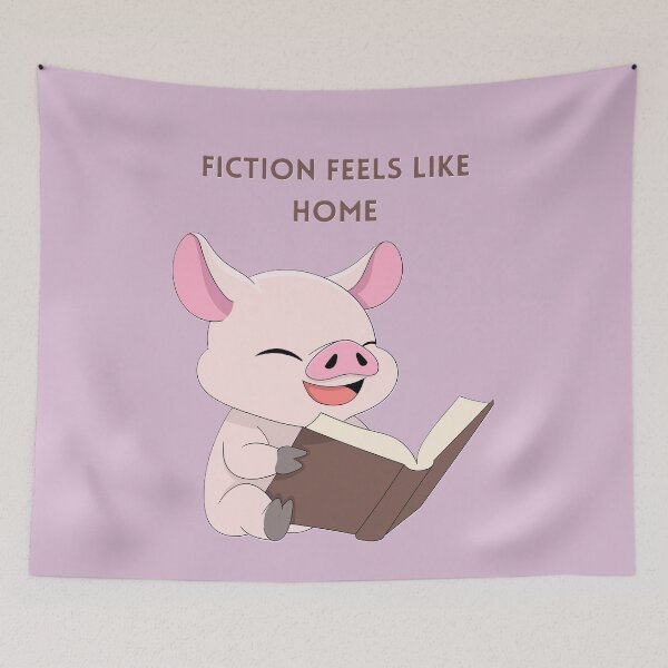 Item preview, Fiction feels like home designed and sold by creativityisfun.