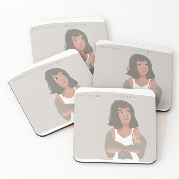 Item preview, Unshakeable Psalm 16:8 designed and sold by Hephzibahlove.