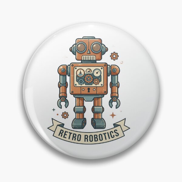 Item preview, Vintage robot designed and sold by alex889art.