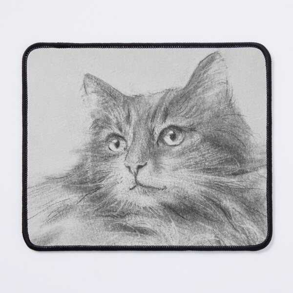 Item preview, Gazing Cat Portrait designed and sold by _Esmi_Art.