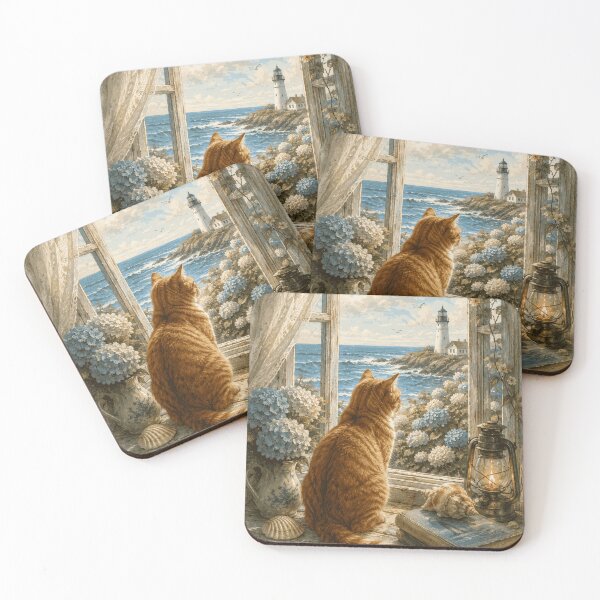 Item preview, The Coastal Watcher Cat designed and sold by Kaehaniz.