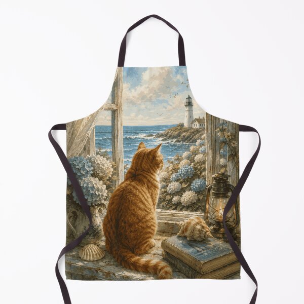 Item preview, The Coastal Watcher Cat designed and sold by Kaehaniz.