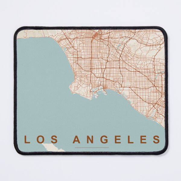 Item preview, Boho Los Angeles Terracotta Map designed and sold by cosmoroutine.