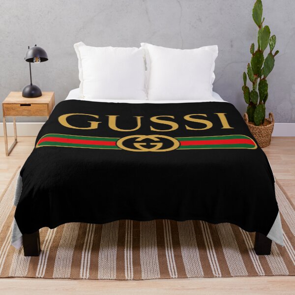 Item preview, GUSSI Parody – Luxury-Inspired Streetwear Design designed and sold by JcAbstractArt.