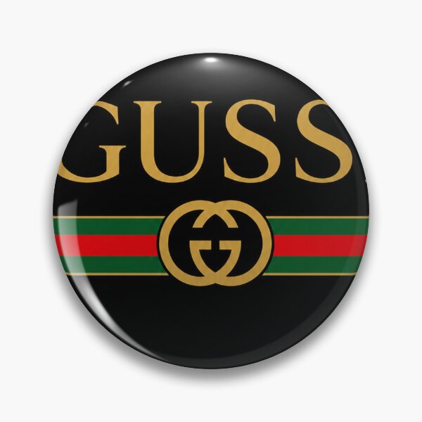 Item preview, GUSSI Parody – Luxury-Inspired Streetwear Design designed and sold by JcAbstractArt.