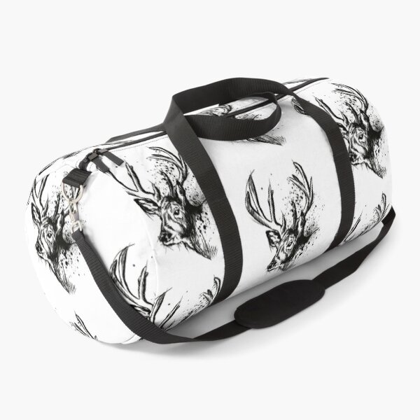 Item preview, Majestic Deer Ink Splatter Sketch designed and sold by Inkversed.