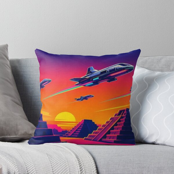 Item preview, Neon Skies – Futuristic Pyramids designed and sold by Dogandesighn.
